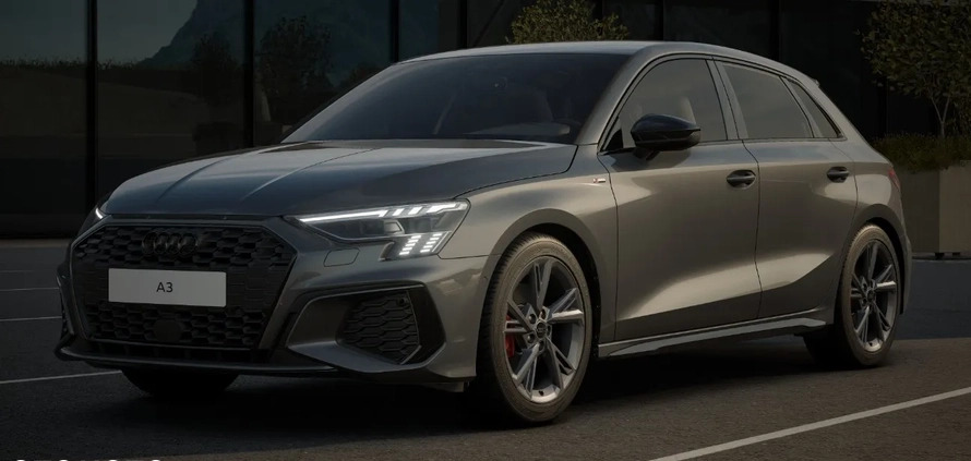 Audi A3 cena 172500 przebieg: 5000, rok produkcji 2024 z Myślibórz małe 37